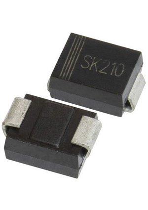 SK210, SK210 Senocn ���� ������ 100 �, 2 �, DO-214AA (SMB)