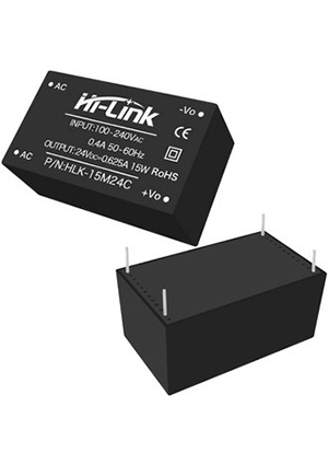 HLK-15M24,      Hi-Link HLK-15M24, 85-264  () 0.625 , 24 ,  