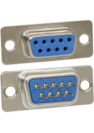 DPS-9F / DBB-9F, Разъём D-SUB RUICHI DPS-9F/DBB-9F, 9 контактов