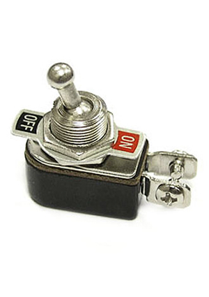 KNH-1S on-off, Тумблер двухпозиционный однополюсный RUICHI KNH-1S, 35.3х13.8х37 мм, ON-OFF, SPST, 6