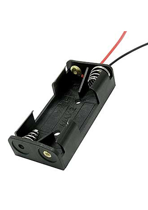 BH421 AAA 2x1 (BH621), Батарейный отсек RUICHI BH421 AAA 2x1 (BH621), открытый