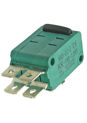MSW-08, Микропереключатель RUICHI MSW-08, ON-(ON) 6P-2x3P, 5 А, 250 В