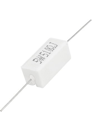 RX27-1 510 Ом 5W 5% / SQP5, Мощный постоянный резистор RUICHI RX27-1 510 Ом 5W 5% / SQP5, керамо-цем