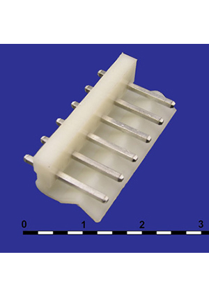 MPW-06 pitch 5.08 mm, Разъём питания низковольтный RUICHI MPW-06 шаг 5.08 мм, 6 контактов