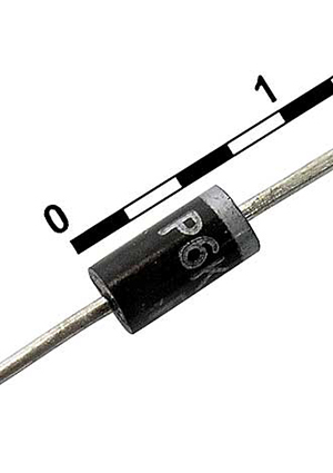 SF26, SF28 Senocn быстродействующий диод 400 В, 2 А, DO-15