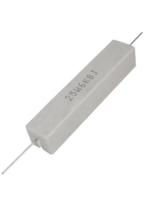 RX27-1 6.8 кОм 25W 5% / SQP25, Мощный постоянный резистор RUICHI RX27-1 6.8 кОм 25W 5% / SQP25, кера