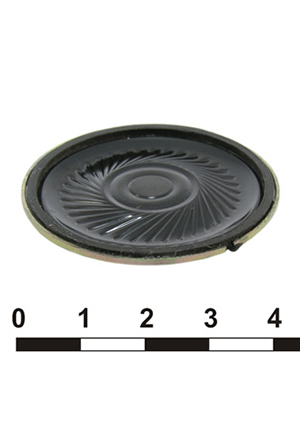 DXI40N-A 0.25W 50ohm, Акустический динамик RUICHI DXI40N-A, 0.25 Вт, 50 Ом