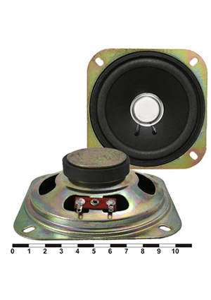 YD103-10S 6W 8ohm, Акустический динамик RUICHI YD103-10S, 6 Вт, 8 Ом