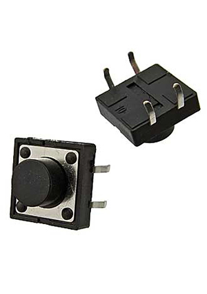 KAN1211-0751B �/��� 12x12x7 mm, �������� ������ RUICHI KAN1211-0751B, 12x12x7 ��, OFF-(ON), 50 ��, 1