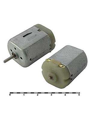 F280-23100 9.0V, Коллекторный электродвигатель постоянного тока RUICHI F280-23100, 9 В, 5.98 Вт