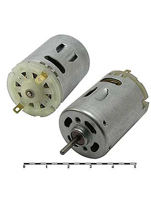 R380-09320 24V, Коллекторный электродвигатель постоянного тока RUICHI R380-09320, 24 В, 4200 об/мин