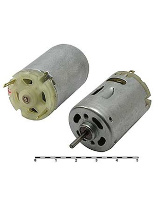 R380-2580 12V, Коллекторный электродвигатель постоянного тока RUICHI R380-2580, 12 В, 11.93 Вт