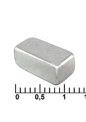 P 10x5x4 N35, Магнит RUICHI P 10x5x4 мм, класс N35, прямоугольный