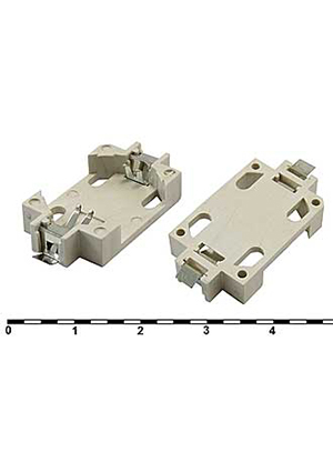 CH28-2032, Батарейный отсек RUICHI CH28-2032, открытый