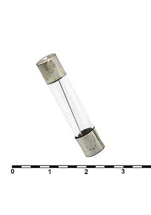 S1022 8A, Предохранитель цилиндрический RUICHI S1022, 8 A, 250 В, -60 +85  C, с плавкой вставкой