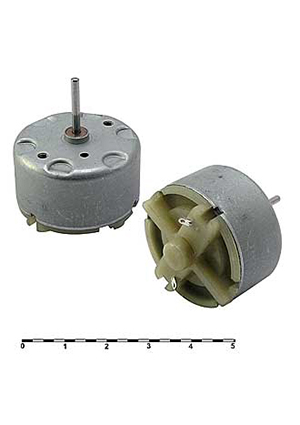 R500-18280 1.5V, Коллекторный электродвигатель постоянного тока RUICHI R500-18280, 1.5 В, 0.07 Вт