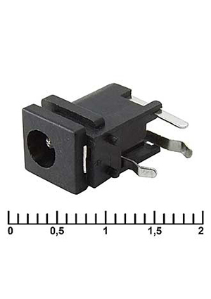 PJ043 1.65mm, Разъёмы питания штырьковые RUICHI PJ0431.65mm