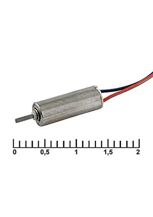 QX- 4A 1.3V, Электродвигатель постоянного тока RUICHI QX-4A, 1.3 В, 0.04 Вт