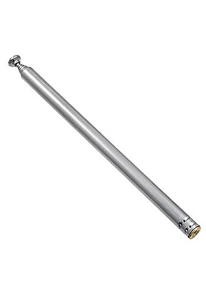 AST-3 D6mm S6 100-480mm, Антенна телескопическая RUICHI AST-3, диаметр 6 мм, количество колен 6, 100