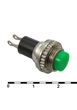 DS-314 OFF-(ON), Кнопочный переключатель RUICHI DS-314, OFF-(ON)