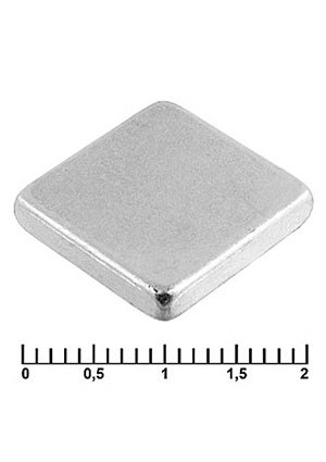 B 15x15x3 N35, Магнит самарий-кобальтовый RUICHI, 15x15x3 мм, класс N35, квадратный