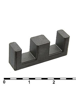 EE25.4/10/7 PC40, Ферритовый сердечник Ш-образный RUICHI серии EE, 25.4x10x7 мм, PC40
