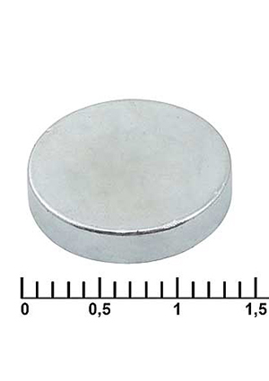 D 13x2 N35, Магнит RUICHI D 13x2 N35, круглый