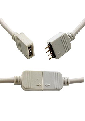 LED4P white 0,3 m, ������ ������������� ��� ������������ ���� RUICHI, LED 4P, ���� �����, ����� 0,3