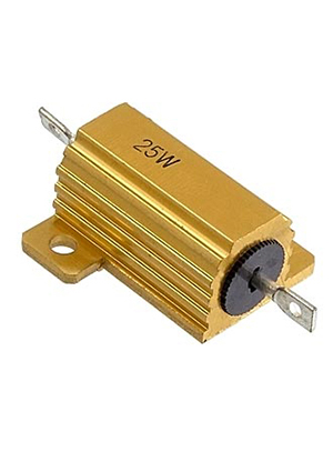 RX24 25W 5% 33R, Мощный постоянный резистор RUICHI RX24 25W 5% 33R, алюминиевый корпус