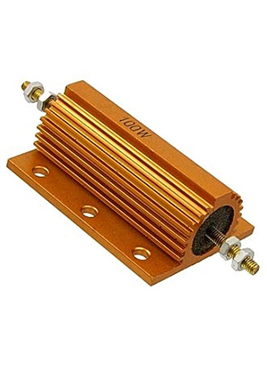 RX24 100W 5% 30R, Мощный постоянный резистор RUICHI RX24 100W 5% 30R, алюминиевый корпус