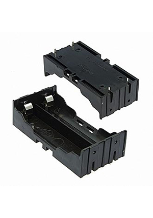 Battery Holder for Li-ion 2X18650, Батарейный отсек RUICHI Battery Holder for Li-ion 2X18650, открыт