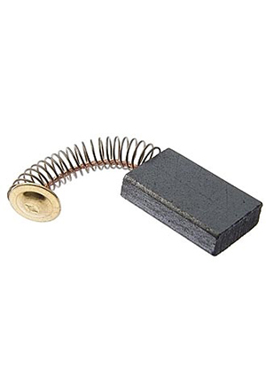 brush 5x12.5x20 spring, Графитовая щетка для электродвигателя RUICHI 5x12.5x20 мм, с пружиной