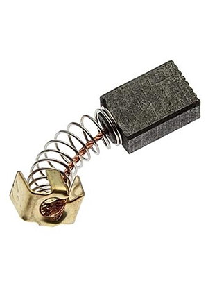 brush 5x8x12 spring, Графитовая щетка для электродвигателя RUICHI 5x8x12 мм, с пружиной