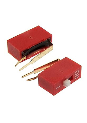 DA01R, DIP-  RUICHI DA01R, 25 , 24 , 50 , 1 (ON-OFF)   2,54 , 6.7