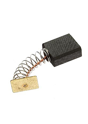 brush 5x11x13 spring, Графитовая щетка для электродвигателя RUICHI 5x11x13 мм, с пружиной