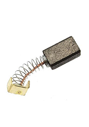 brush 5x8x13 spring new, Графитовая щетка для электродвигателя RUICHI 5x8x13 мм, с пружиной