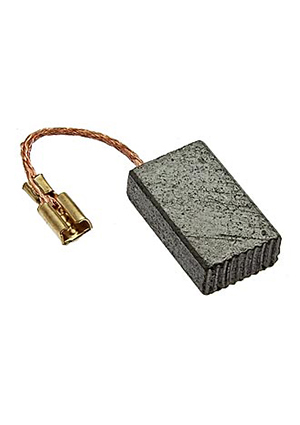 brush 5x10x16 wire, Графитовая щетка для электродвигателя RUICHI 5x10x16 мм