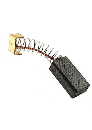 brush 5x8x17 spring, Графитовая щетка для электродвигателя RUICHI 5x8x17 мм, с пружиной