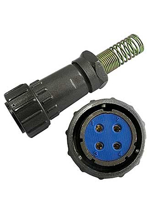 FQ24-4pin TK-12, Разъём быстроразъёмный RUICHI FQ24-4pin TK-12, 4-х контактный