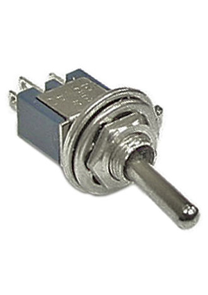 SMTS-102 on-on, Микротумблер RUICHI SMTS-102, ON-ON, SPDT, 3 А, 250 В, 50 мОм, установочное отверсти