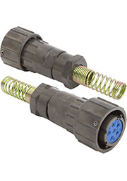 FQ18-6pin TK-8, Разъём быстроразъёмный RUICHI FQ18-6pin TK-8, 6-ти контактный