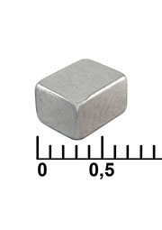 P 5x4x3 N35, Магнит самарий-кобальтовый RUICHI, 5x4x3 мм, класс N35, прямоугольный