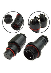 SZC-9000 2pin (IP68), Разъём герметичный SZC-9000 2pin (IP68), 2 контакта