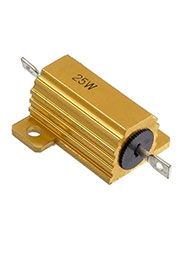RX24 25W 5% 12K, Мощный постоянный резистор RUICHI RX24 25W 5% 12K, алюминиевый корпус