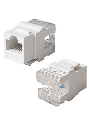 RH-RJ45U5E/180W, Модуль кейстоун RUICHI RH-RJ45U5E/180W