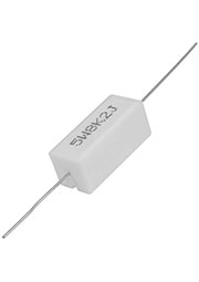 RX27-1 8.2 кОм 5W 5% / SQP5, Мощный постоянный резистор XIN HUA RX27-1 8.2 кОм 5W 5% / SQP5, керамо-