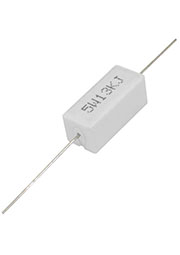 RX27-1 13 кОм 5W 5% / SQP5, Мощный постоянный резистор XIN HUA RX27-1 13 кОм 5W 5% / SQP5, керамо-це