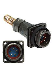 FQ18-5pin ZPJ-8, Разъём быстроразъёмный SZC FQ18-5pin ZPJ-8, 5-ти контактный
