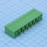 2EDGVM-5.0-06P-14-00A(H), Разъемный клеммный блок на плату, 6 контакта. Серия 2EDGVM-5.08 серый
