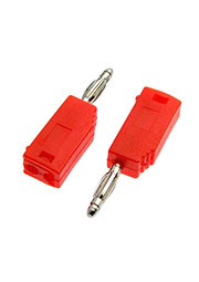 Z027 2mm Stackable Plug RED, ������ RUICHI Z027 2 ��, ��������� ������, �������, �2 ��